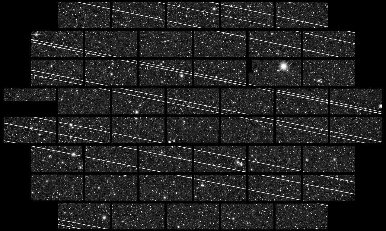 Vệ tinh Starlink g&acirc;y nhiễu quan s&aacute;t thi&ecirc;n văn